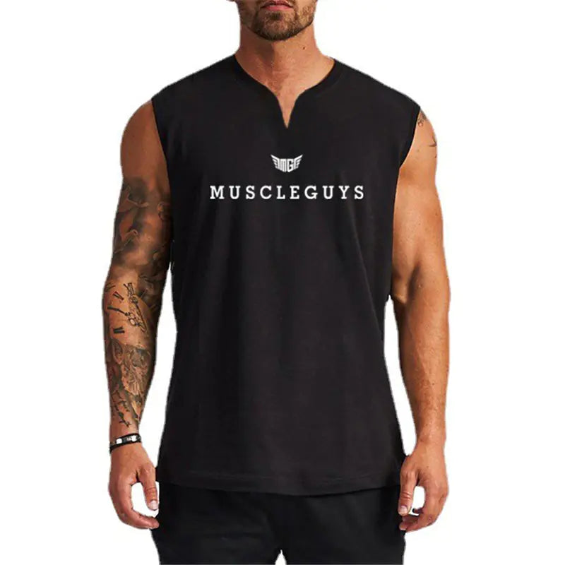 V-Neck Compression Workout Vest