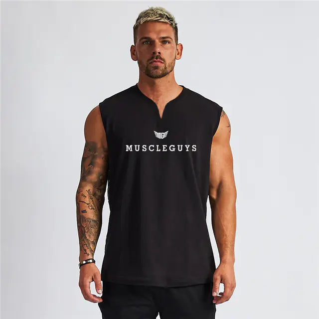 V-Neck Compression Workout Vest