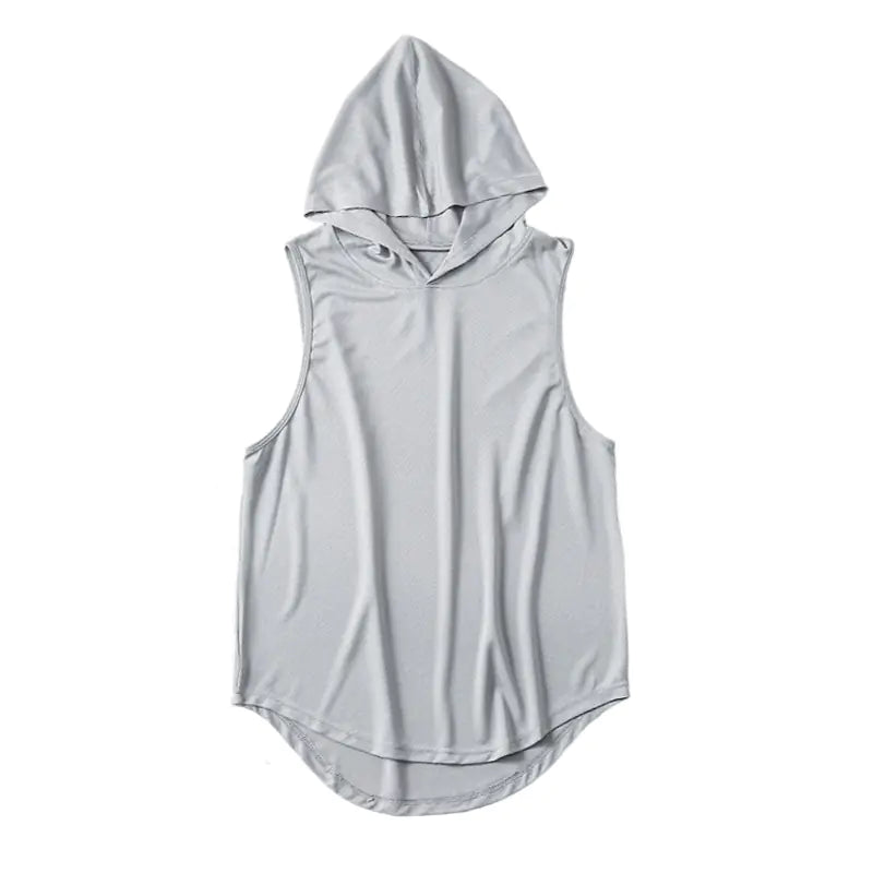 Hooded Fitness Tank - Basketball & Running