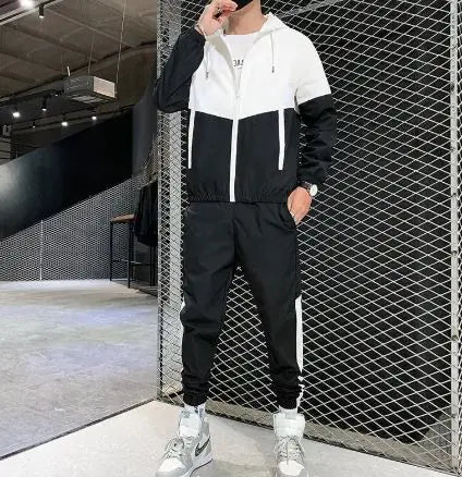 Hooded Joggers Sportswear Set