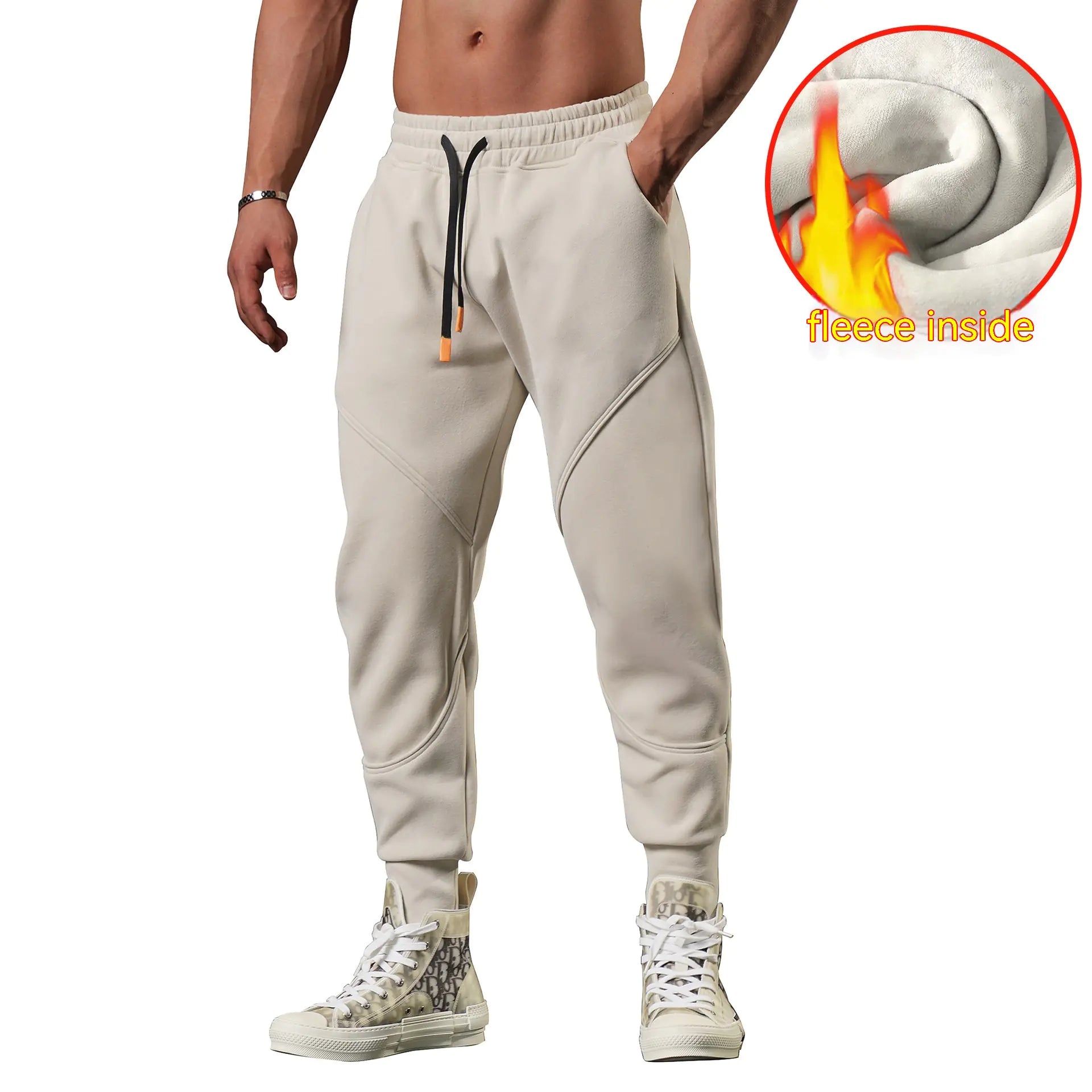 Men's Loose Tapered Track Pants