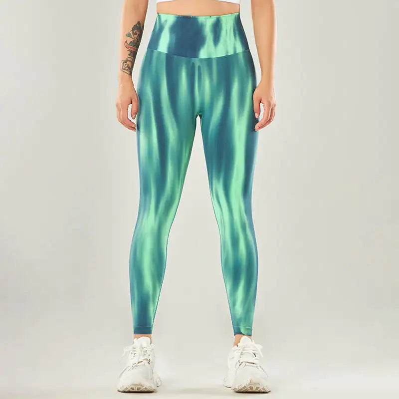 Seamless High-Waisted Sports Tights