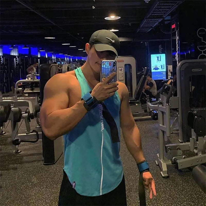Sleeveless Gym Fitness Vest