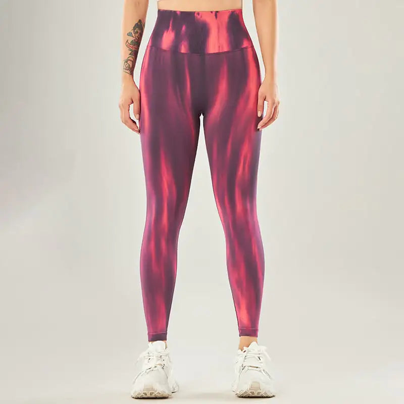 Seamless High-Waisted Sports Tights