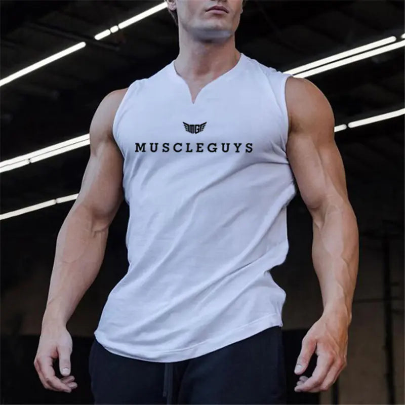 V-Neck Compression Workout Vest