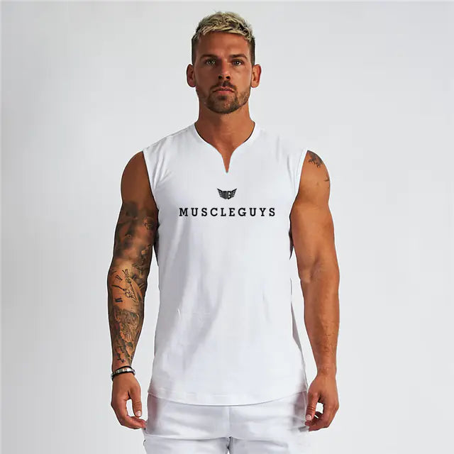 V-Neck Compression Workout Vest