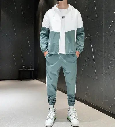 Hooded Joggers Sportswear Set