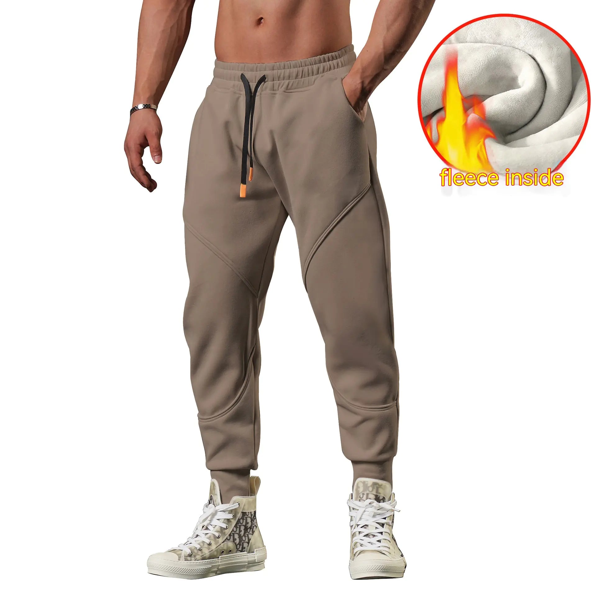 Men's Loose Tapered Track Pants