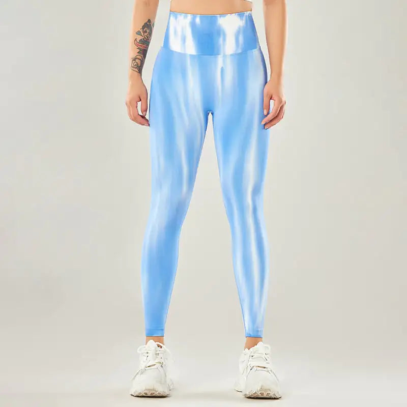 Seamless High-Waisted Sports Tights