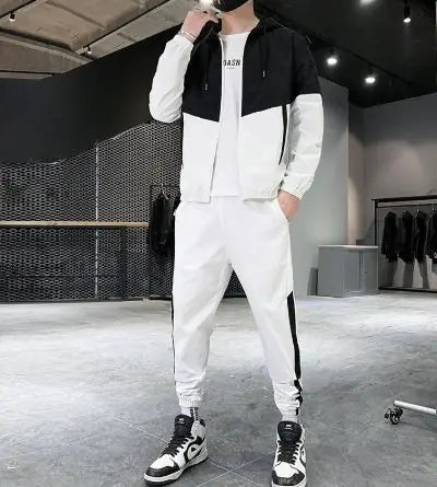 Hooded Joggers Sportswear Set
